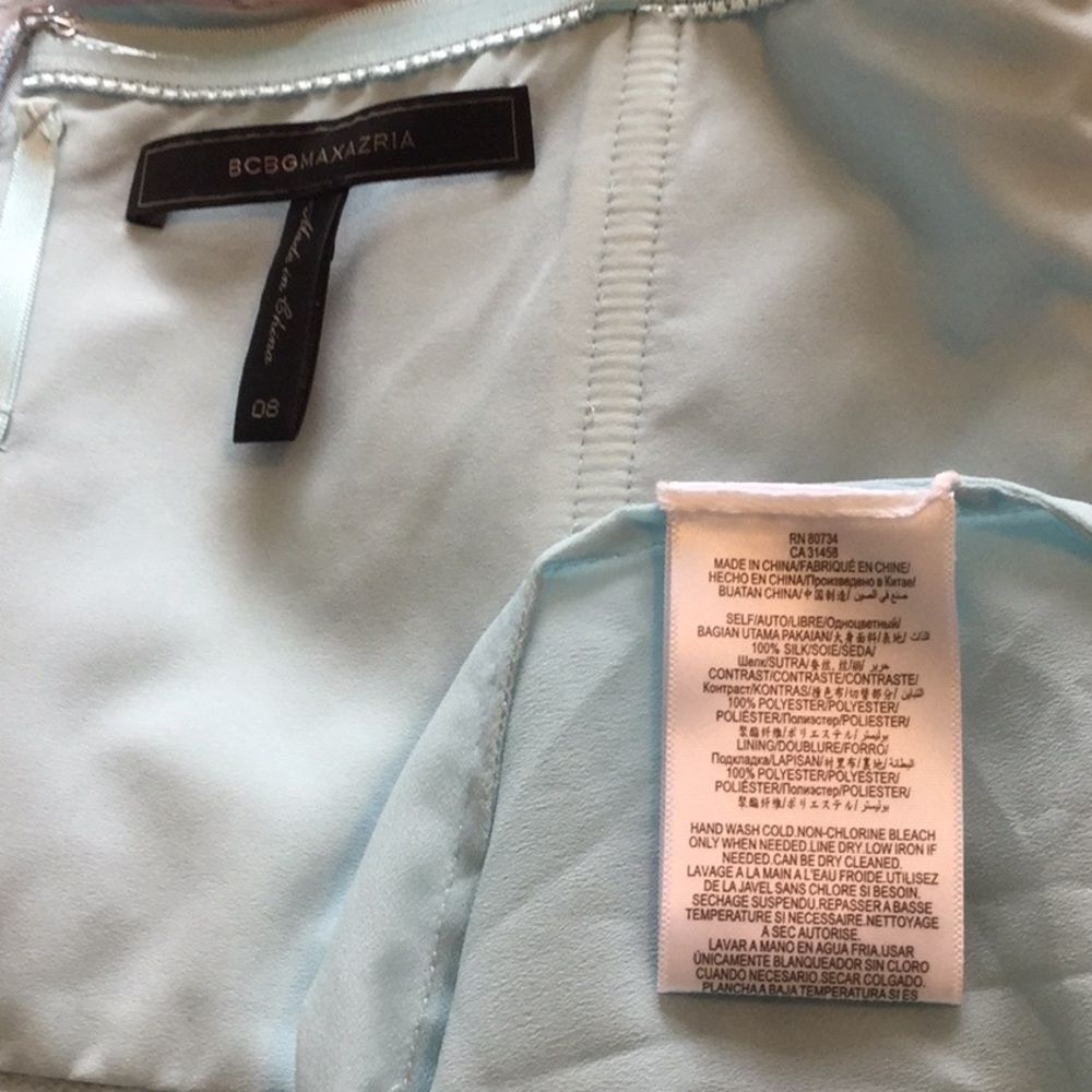 BCBGMAXAZRIA Floral Strapless Dress - Picture 9 of 9